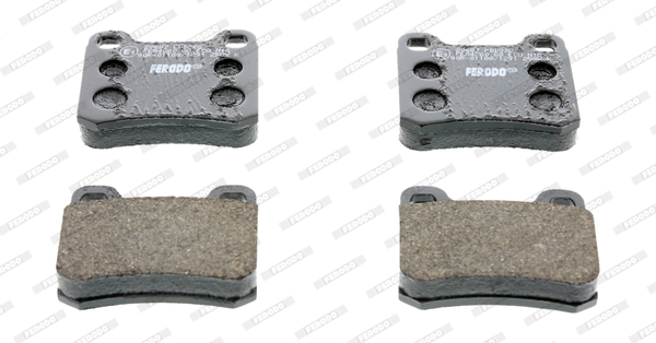 Brake Pad Set, disc brake - FDB328 FERODO