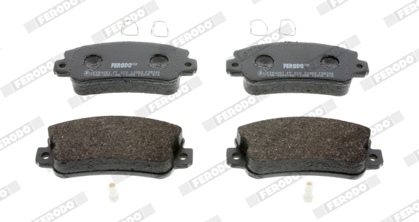 Brake Pad Set, disc brake - FDB346 FERODO