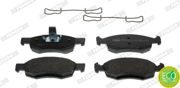 Brake Pad Set, disc brake - FDB4035 FERODO