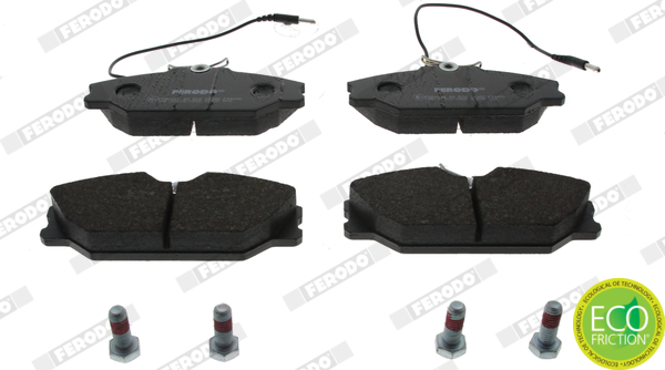 Brake Pad Set, disc brake - FDB406 FERODO
