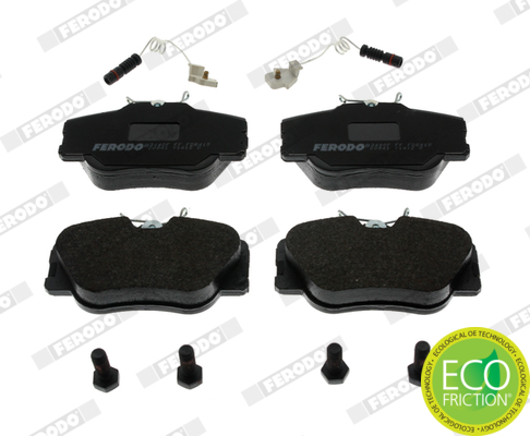 Brake Pad Set, disc brake - FDB415 FERODO