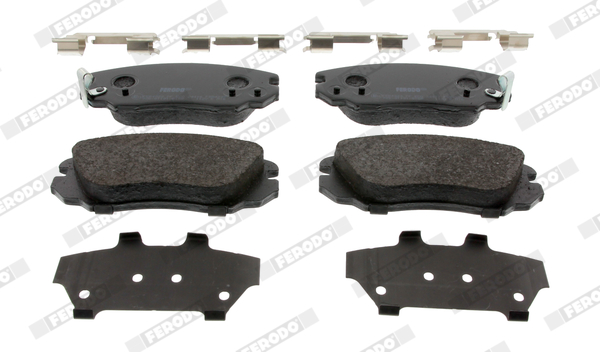 Brake Pad Set, disc brake - FDB4207 FERODO