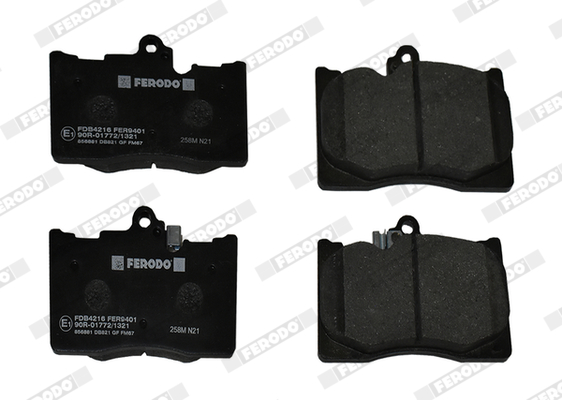 Brake Pad Set, disc brake - FDB4216 FERODO