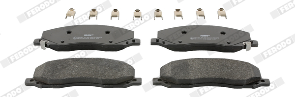 Brake Pad Set, disc brake - FDB4278 FERODO