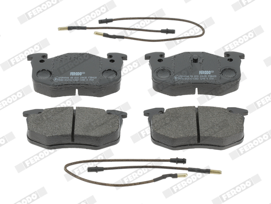 Brake Pad Set, disc brake - FDB428B FERODO