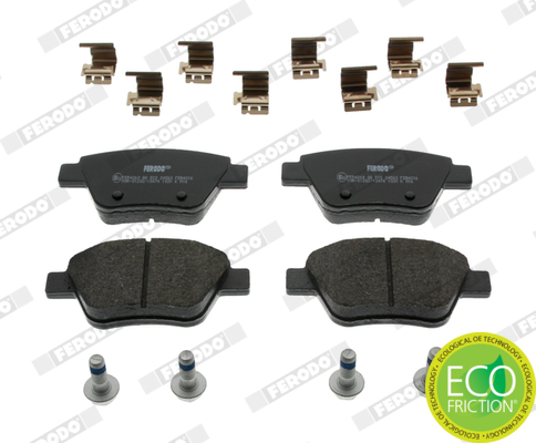 Brake Pad Set, disc brake - FDB4316 FERODO