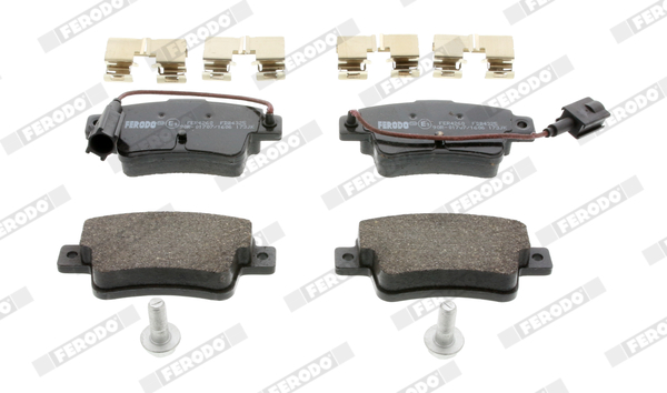 Brake Pad Set, disc brake - FDB4325 FERODO