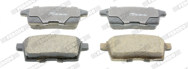 Brake Pad Set, disc brake - FDB4366 FERODO