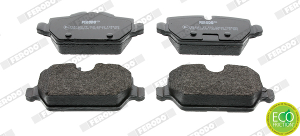 Brake Pad Set, disc brake - FDB4383 FERODO
