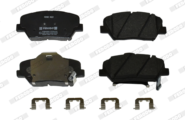 Brake Pad Set, disc brake - FDB4396 FERODO