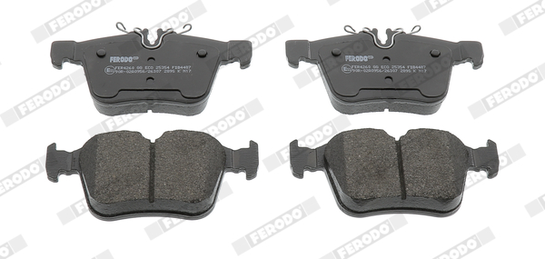 Brake Pad Set, disc brake - FDB4487 FERODO