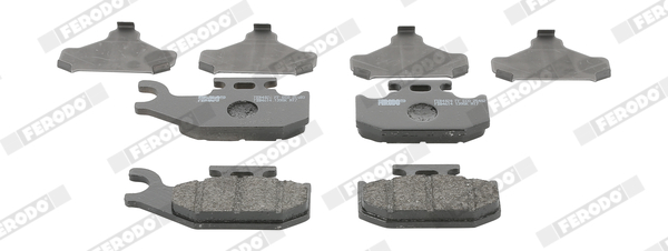 Brake Pad Set, disc brake - FDB4614 FERODO