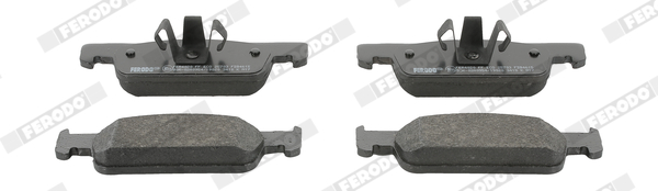 Kit pastiglie freno, Freno a disco - FDB4615 FERODO