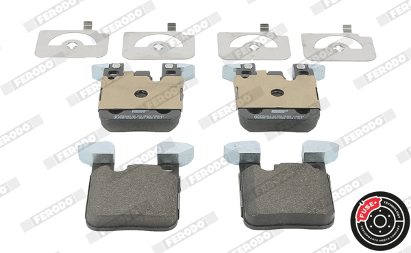 Brake Pad Set, disc brake - FDB4663 FERODO
