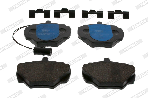 Brake Pad Set, disc brake - FDB471 FERODO