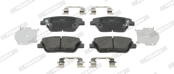 Brake Pad Set, disc brake - FDB4831 FERODO