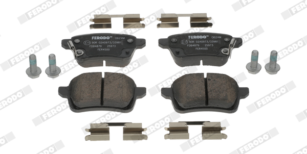 Brake Pad Set, disc brake - FDB4879 FERODO