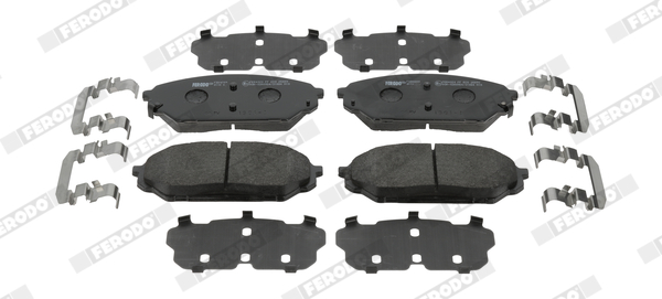 Brake Pad Set, disc brake - FDB4889 FERODO