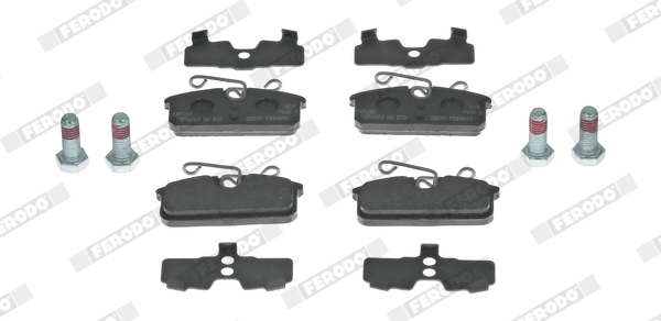 Brake Pad Set, disc brake - FDB4893 FERODO