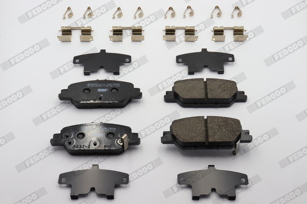 Brake Pad Set, disc brake - FDB4964 FERODO