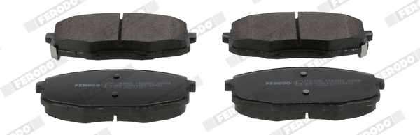 Brake Pad Set, disc brake - FDB4985 FERODO