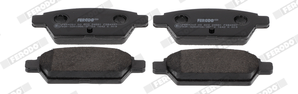 Brake Pad Set, disc brake - FDB4997 FERODO