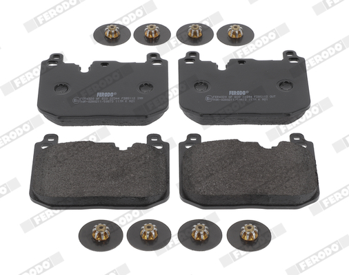 Kit pastiglie freno, Freno a disco - FDB5112 FERODO