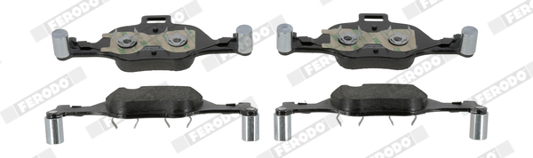 Kit pastiglie freno, Freno a disco - FDB5114 FERODO