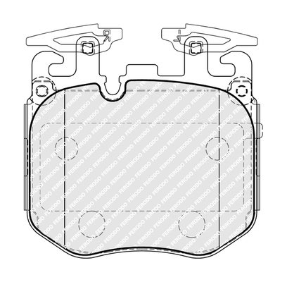 Brake Pad Set, disc brake - FDB5173 FERODO