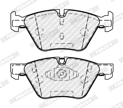 Brake Pad Set, disc brake - FDB5178 FERODO