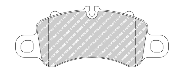 Brake Pad Set, disc brake - FDB5280 FERODO