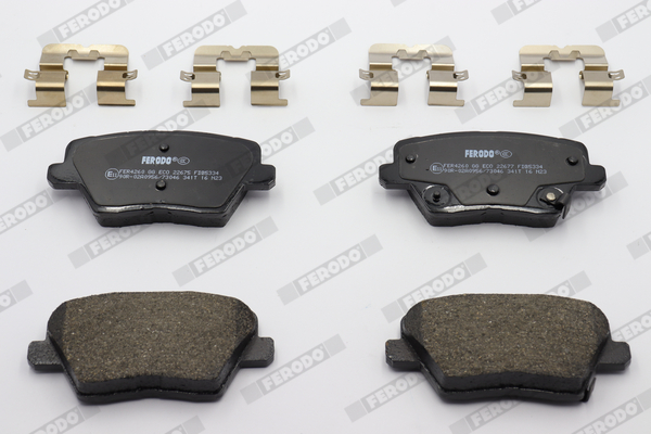 Brake Pad Set, disc brake - FDB5334 FERODO