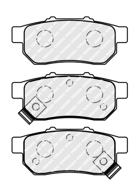 Brake Pad Set, disc brake - FDB5341 FERODO