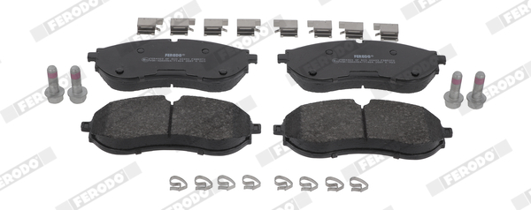 Brake Pad Set, disc brake - FDB5372 FERODO