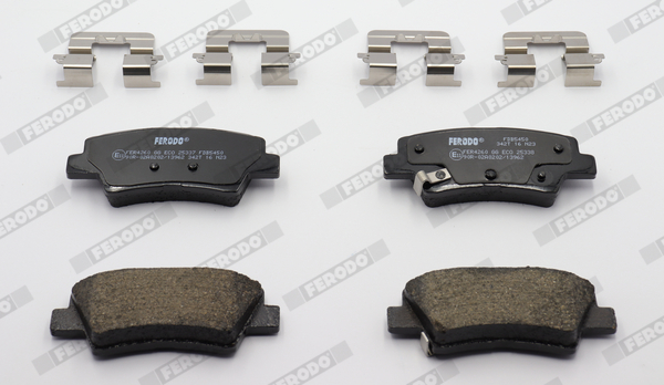 Brake Pad Set, disc brake - FDB5450 FERODO