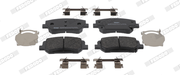 Brake Pad Set, disc brake - FDB5466 FERODO