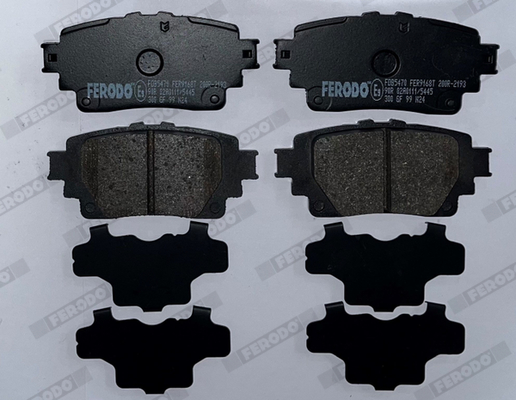 Комплект тормозных колодок, дисковый тормоз - FDB5470 FERODO