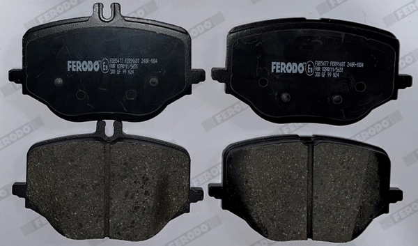 Комплект тормозных колодок, дисковый тормоз - FDB5477 FERODO