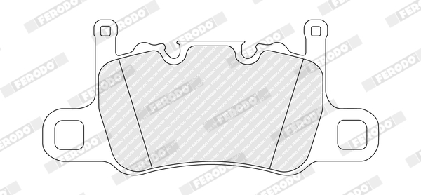Brake Pad Set, disc brake - FDB5479 FERODO