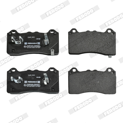 Brake Pad Set, disc brake - FDB5480 FERODO