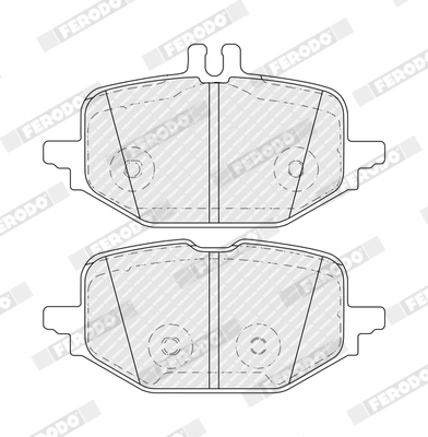 Brake Pad Set, disc brake - FDB5492 FERODO