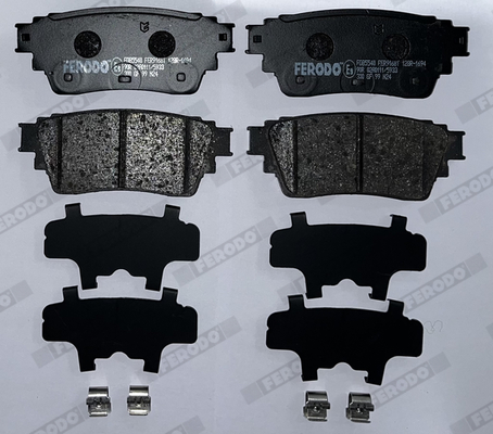 Brake Pad Set, disc brake - FDB5540 FERODO