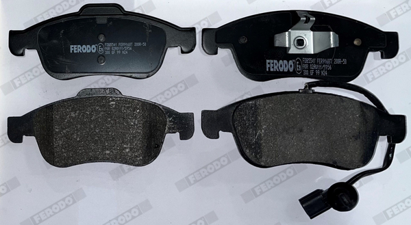 Комплект тормозных колодок, дисковый тормоз - FDB5541 FERODO