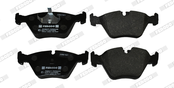 Brake Pad Set, disc brake - FDB577 FERODO