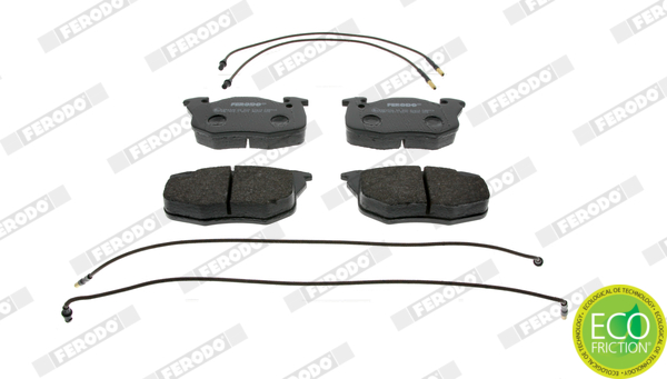 Brake Pad Set, disc brake - FDB719 FERODO