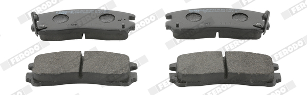 Brake Pad Set, disc brake - FDB803 FERODO