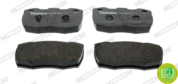 Brake Pad Set, disc brake - FDB871 FERODO