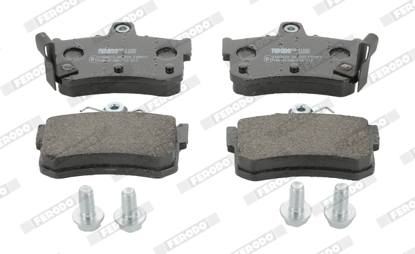 Brake Pad Set, disc brake - FDB917 FERODO