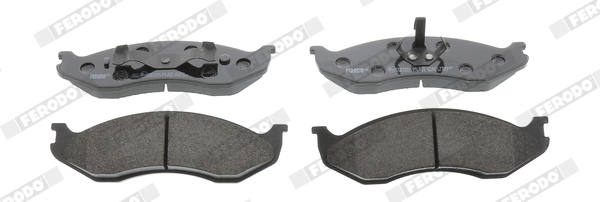 Brake Pad Set, disc brake - FDB929 FERODO