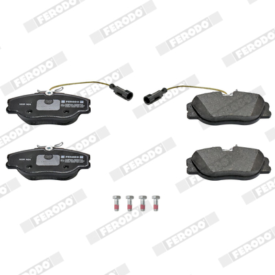 Brake Pad Set, disc brake - FDB994 FERODO